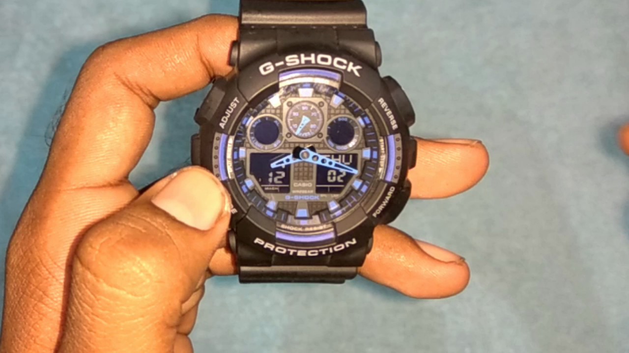 How to set time on g shock gulfmaster